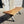 99"L Solid Acacia wood slab table